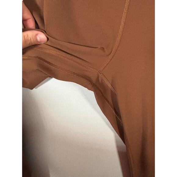 Lululemon Align High Rise Leggings 25” Size 8 Brown - Picture 3 of 8